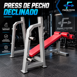 Press de pecho declinado
