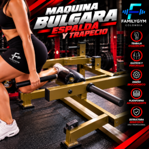 MAQUINA BULGARA, ESPALDA Y TRAPECIO