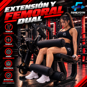 MAQUINA EXTENSION Y FEMORAL DUAL