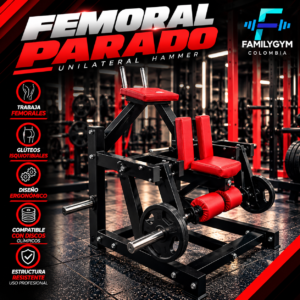 Maquina #2 femoral parado unilateral Hammer