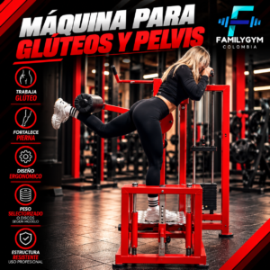 Maquina para Gluteos y pelvis