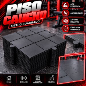 PISO CAUCHO (metro cuadrado)
